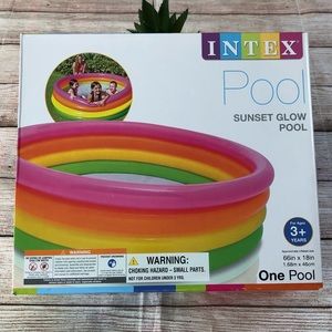 Sunset Glow Inflatable Pool - 66" x 18"